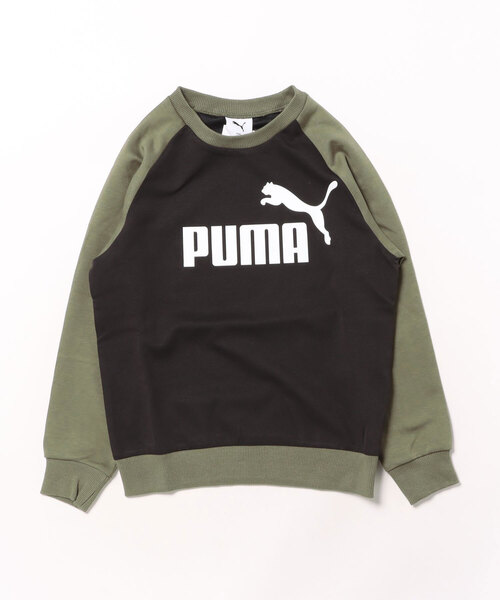 PUMA(プーマ)の「《PUMA》ESS MX クルー DK(スウェット・キッズ・グレー系その他/ブラック系その他/ホワイト系その他・130/140/150/160)」の2枚目の写真