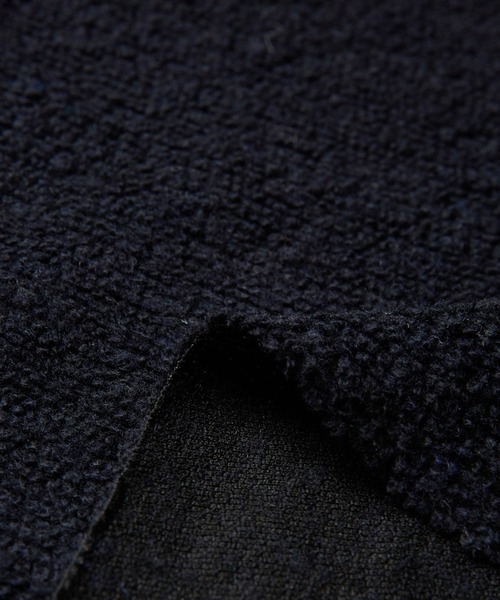 gomme（ゴム）の「Wライトパイル　ヘムチェンジパンツ（スウェットパンツ・レディース・ネイビー/オートミール/ブラック・MEDIUM）」の4枚目の写真