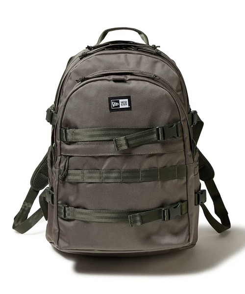 NEW ERA(ニューエラ)の「NEWERA-CARRIER PACK 1680D(バックパック/リュック・メンズ・オリーブ/ブラック・FREE)」の12枚目の写真