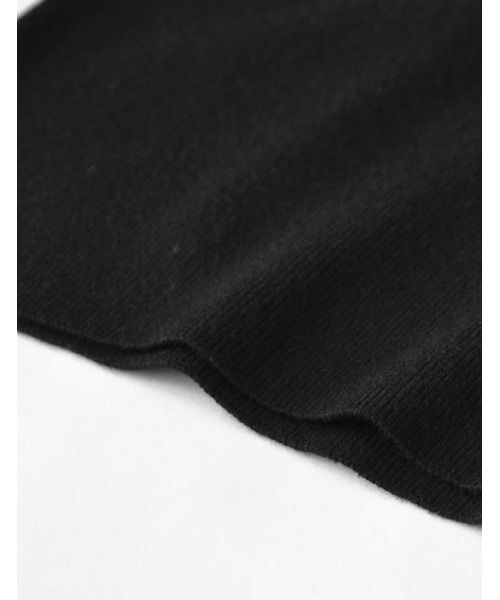 MEISM（ミズム）の「[MEISM by Re:EDIT][2025AW PRE ORDER]バルーンスリーブクルーネックニットトップス（ニット/セーター・レディース・ブラック/ホワイト・LARGE/MEDIUM）」の13枚目の写真