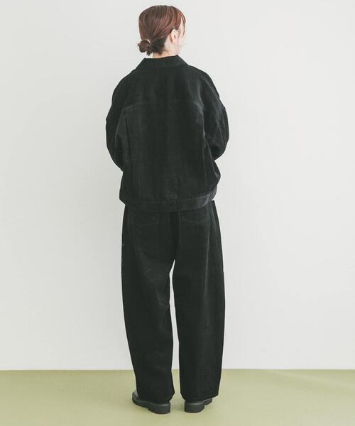 ITEMS URBANRESEARCH（アイテムズ アーバンリサーチ）の「コーデュロイジャケット（その他アウター・レディース・ブラック/レッド系その他/ベージュ・FREE）」の14枚目の写真