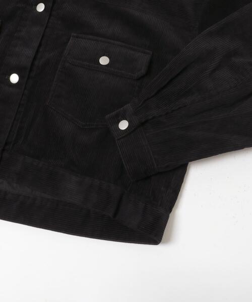 ITEMS URBANRESEARCH（アイテムズ アーバンリサーチ）の「コーデュロイジャケット（その他アウター・レディース・ブラック/レッド系その他/ベージュ・FREE）」の4枚目の写真