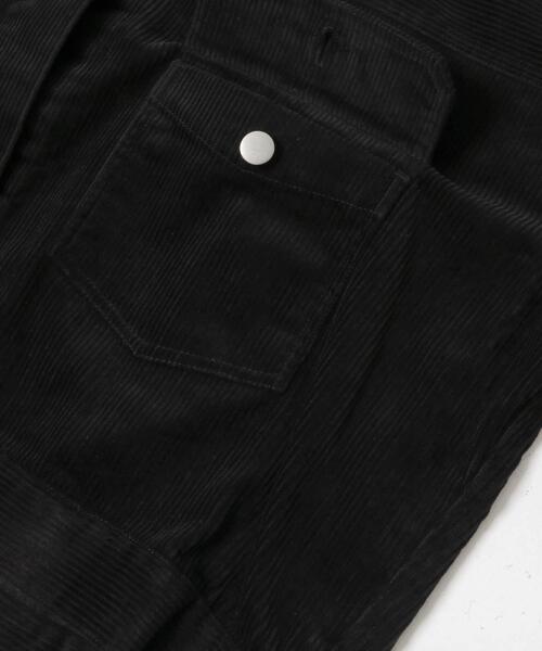 ITEMS URBANRESEARCH（アイテムズ アーバンリサーチ）の「コーデュロイジャケット（その他アウター・レディース・ブラック/レッド系その他/ベージュ・FREE）」の5枚目の写真