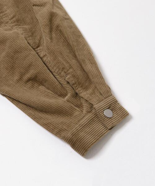 ITEMS URBANRESEARCH（アイテムズ アーバンリサーチ）の「コーデュロイジャケット（その他アウター・レディース・ブラック/レッド系その他/ベージュ・FREE）」の22枚目の写真