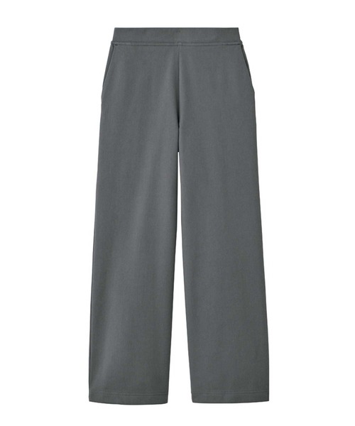 Tuche(トゥシェ)の「Tuche/トゥシェ ワイドパンツ ウールライク裏起毛 ストレッチ(その他パンツ・レディース・グレー系その他/ブラック系その他/ネイビー・MEDIUM/LARGE/X-LARGE)」の2枚目の写真