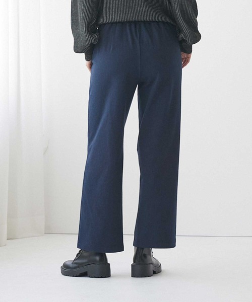 Tuche(トゥシェ)の「Tuche/トゥシェ ワイドパンツ ウールライク裏起毛 ストレッチ(その他パンツ・レディース・グレー系その他/ブラック系その他/ネイビー・MEDIUM/LARGE/X-LARGE)」の11枚目の写真