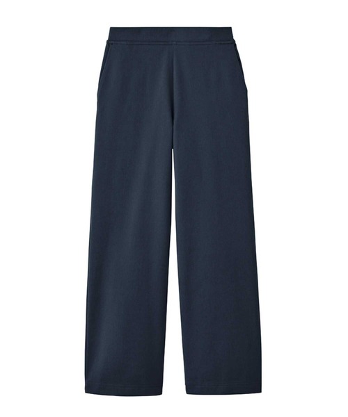 Tuche(トゥシェ)の「Tuche/トゥシェ ワイドパンツ ウールライク裏起毛 ストレッチ(その他パンツ・レディース・グレー系その他/ブラック系その他/ネイビー・MEDIUM/LARGE/X-LARGE)」の4枚目の写真