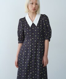 値下げ☆ブルーワンピース　modify ワールド　オケージョン 値下げ☆ブルーワンピース modify ワールド オケージョン BRAND NEW