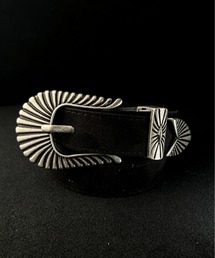 CALIFORNIA OUTFITTERS（カリフォルニア アウトフィッターズ）の「10A20 シルバーウエスタンバックル フェイクヌバックベルト（ベルト）」