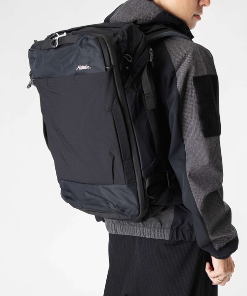Matador（マタドール）の「MATADOR GlobeRider35 Travel Backpack マタドール グローブライダー トラベル バックパック（バックパック/リュック・メンズ・ホワイト系1/ブラック・FREE）」の2枚目の写真