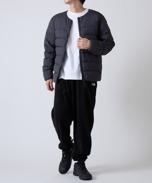 THE NORTH FACE（ザノースフェイス）の「履くだけで暖かい！【THE NORTH FACE】GLACIER FLEECE PANT フリーステーパードジョガーパンツ（スウェットパンツ・メンズ・グレー/ブラック・L/M/S）」の6枚目の写真
