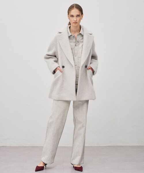 セール】モヘアシャギー ジャコット（チェスターコート）｜uncrave