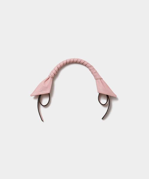 beautiful people(ビューティフルピープル)の「leather bandage handle(その他小物・レディース・グレイッシュベージュ/ブラック/イエロー/キャメル/グレー/ダークブラウン/ライトピンク・FREE)」の7枚目の写真