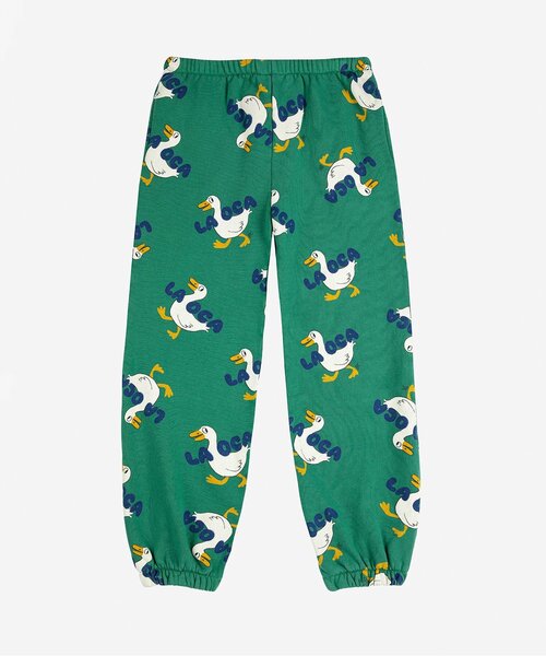 BOBO CHOSES（ボボショーズ）の「総柄La Oca長パンツ【キッズ】（スウェットパンツ・キッズ・グリーン・100/110/130/140/120）」の6枚目の写真