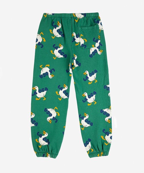 BOBO CHOSES（ボボショーズ）の「総柄La Oca長パンツ【キッズ】（スウェットパンツ・キッズ・グリーン・100/110/130/140/120）」の5枚目の写真