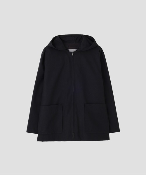 MARGARET HOWELL（マーガレットハウエル）の「DRY WOOL PLAINWEAVE BLOUSON（ブルゾン・メンズ・ブラック・SMALL/MEDIUM/LARGE）」の5枚目の写真