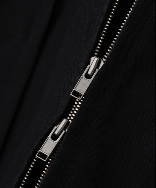 MARGARET HOWELL（マーガレットハウエル）の「DRY WOOL PLAINWEAVE BLOUSON（ブルゾン・メンズ・ブラック・SMALL/MEDIUM/LARGE）」の9枚目の写真