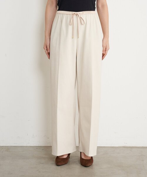 Jena espace merveilleux（ジェナ　エスパスメルヴェイユ）の「ストレッチキモウパンツ（その他パンツ・レディース・アイボリー/ブラック/カーキ・FREE）」の17枚目の写真