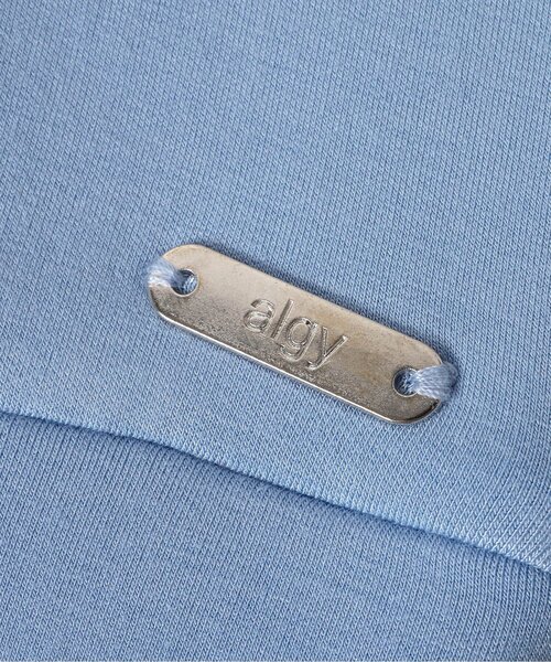 algy（アルジー）の「ダンボール袖ラインりぼんトレーナー（スウェット・キッズ・オフホワイト/ブラック/サックスブルー・XX-SMALL/X-SMALL/SMALL/MEDIUM）」の12枚目の写真