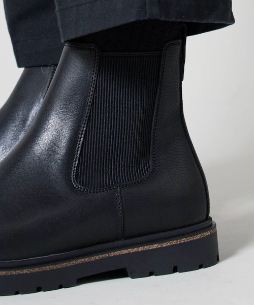 BIRKENSTOCK（ビルケンシュトック）の「BIRKENSTOCK/ビルケンシュトック HIGHWOOD SLIP ON MID ハイウッド スリッポンミッド サイドゴアブーツ（ブーツ・メンズ・ブラック・40/41/42/43）」の5枚目の写真