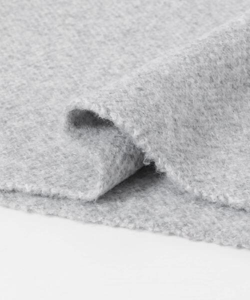 SMELLY（スメリー）の「プレーンニットマフラー（マフラー・レディース・グレー/ブラック/ベージュ・-）」の4枚目の写真