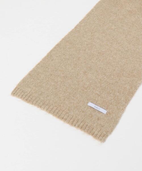 SMELLY（スメリー）の「プレーンニットマフラー（マフラー・レディース・グレー/ブラック/ベージュ・-）」の13枚目の写真