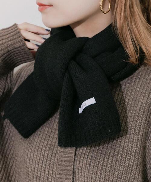 セール】プレーンニットマフラー（マフラー）｜SMELLY（スメリー）の