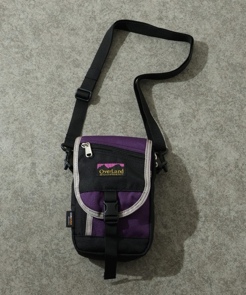 Overland（オーバーランド）の「【OverLand EQUIPMENT/オーバーランドイクイップメント】MINI SHOULDER BAG / ミニショルダー バッグ（ショルダーバッグ・メンズ・グレー/パープル/ブラック・FREE）」の15枚目の写真