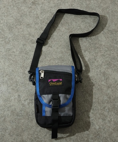 Overland（オーバーランド）の「【OverLand EQUIPMENT/オーバーランドイクイップメント】MINI SHOULDER BAG / ミニショルダー バッグ（ショルダーバッグ・メンズ・グレー/パープル/ブラック・FREE）」の14枚目の写真