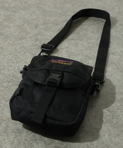 Overland（オーバーランド）の「【OverLand EQUIPMENT/オーバーランドイクイップメント】MINI SHOULDER BAG / ミニショルダー バッグ（ショルダーバッグ・メンズ・グレー/パープル/ブラック・FREE）」の12枚目の写真