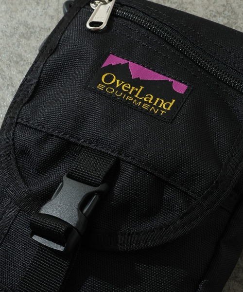 Overland（オーバーランド）の「【OverLand EQUIPMENT/オーバーランドイクイップメント】MINI SHOULDER BAG / ミニショルダー バッグ（ショルダーバッグ・メンズ・グレー/パープル/ブラック・FREE）」の6枚目の写真