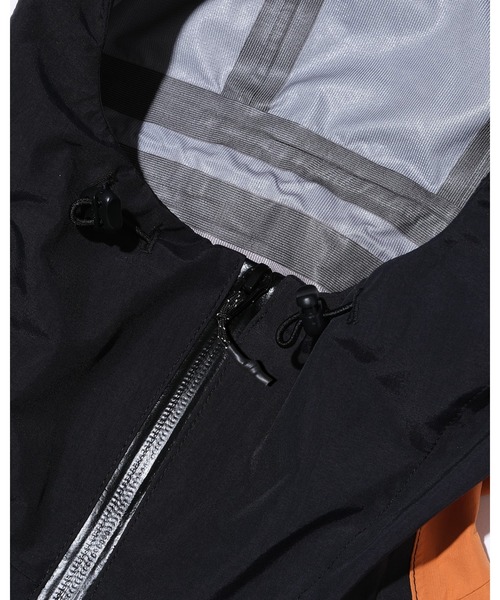 KEBOZ（ケボズ）の「3-LAYER HOODIE JACKET（ナイロンジャケット・メンズ・ホワイト/オリーブ/ブラック・M/L/XL）」の15枚目の写真