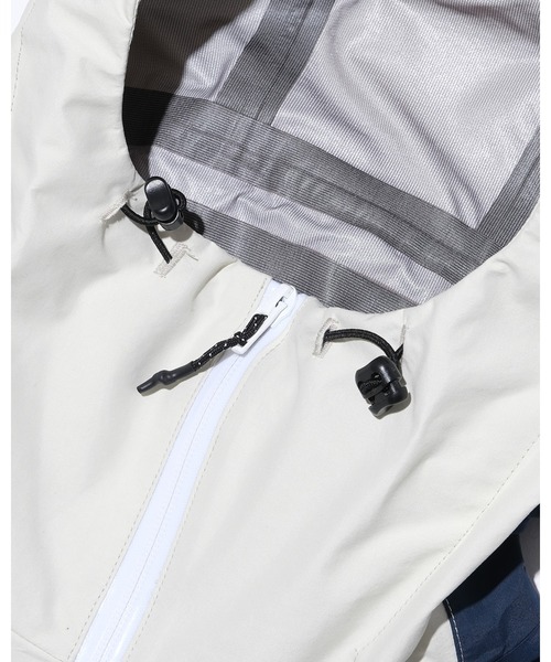 KEBOZ（ケボズ）の「3-LAYER HOODIE JACKET（ナイロンジャケット・メンズ・ホワイト/オリーブ/ブラック・M/L/XL）」の21枚目の写真