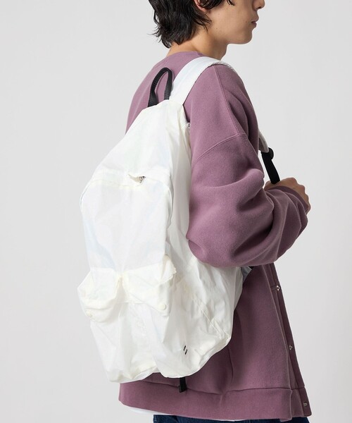 CITEN(シテン)の「<CITEN>パッカブルリュック(バックパック/リュック・メンズ・ブラック/ライトグレー/ライム/ホワイト・FREE)」の1枚目の写真