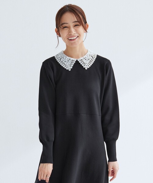 エリレース 2WAY ニット ワンピース ウォッシャブル（ワンピース