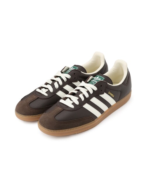 DRESSTERIOR（ドレステリア）の「ADIDAS（アディダス）SAMBA OG｜スニーカー（スニーカー・メンズ・ブラウン系その他・60/65/70/75）」の2枚目の写真