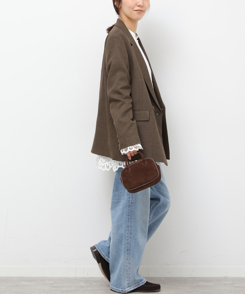 JOURNAL STANDARD relume（ジャーナルスタンダード　レリューム）の「エンブロイダリーブラウス（シャツ/ブラウス・レディース・ブラック/ホワイト・FREE）」の9枚目の写真