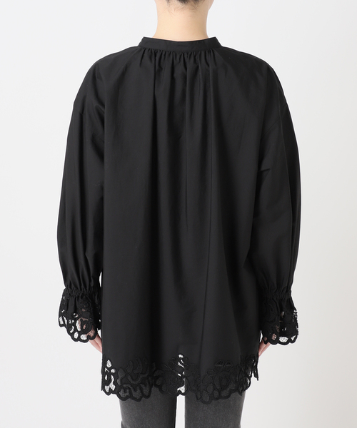 JOURNAL STANDARD relume（ジャーナルスタンダード　レリューム）の「エンブロイダリーブラウス（シャツ/ブラウス・レディース・ブラック/ホワイト・FREE）」の20枚目の写真