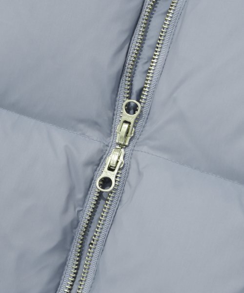 ディタッチャブルダックダウンプファーグレーシーブルー（ダウン