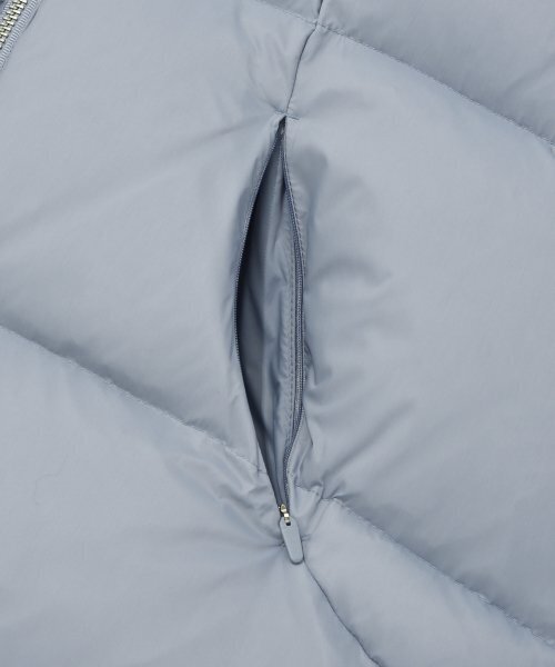 セール】ディタッチャブルダックダウンプファーグレーシーブルー