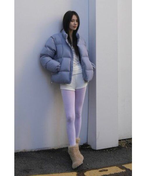 ディタッチャブルダックダウンプファーグレーシーブルー（ダウン