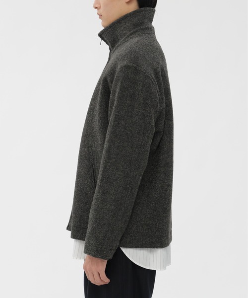 MARGARET HOWELL（マーガレットハウエル）の「HARRIS TWEED（ブルゾン・メンズ・オリーブドラブ・SMALL/MEDIUM/LARGE）」の8枚目の写真