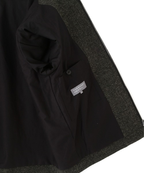 MARGARET HOWELL（マーガレットハウエル）の「HARRIS TWEED（ブルゾン・メンズ・オリーブドラブ・SMALL/MEDIUM/LARGE）」の5枚目の写真