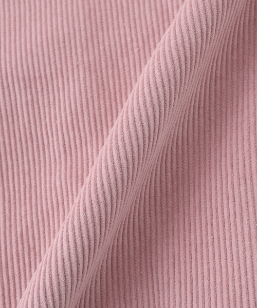 Whimsy(ウィムジー)の「Whimsy / ウィムジー CORDUROY SHIRT JACKET(ブルゾン・メンズ・ピンク/ブラウン・LARGE/MEDIUM)」の3枚目の写真