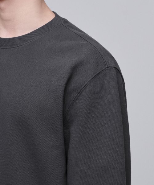 MUSINSA STANDARD（ムシンサスタンダード）の「スウェットシャツ [ガンメタル]（スウェット・メンズ・その他・SMALL/MEDIUM/LARGE/X-LARGE/XX-LARGE/XXX-LARGE）」の6枚目の写真