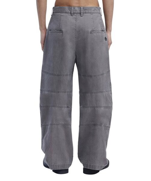 NOMANUAL(NOMANUAL)の「P.D CURVED PANTS - GRAY(その他パンツ・レディース・その他・LARGE/SMALL/MEDIUM)」の3枚目の写真
