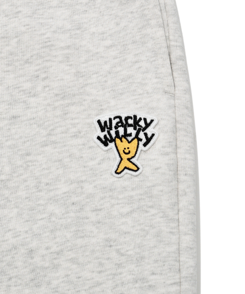 Wacky WiLLy(ワッキーウィリー)の「ベーシックスウェットジョガーパンツライトグレー(スウェットパンツ・レディース・その他・SMALL/MEDIUM/LARGE/X-LARGE/X-SMALL)」の5枚目の写真