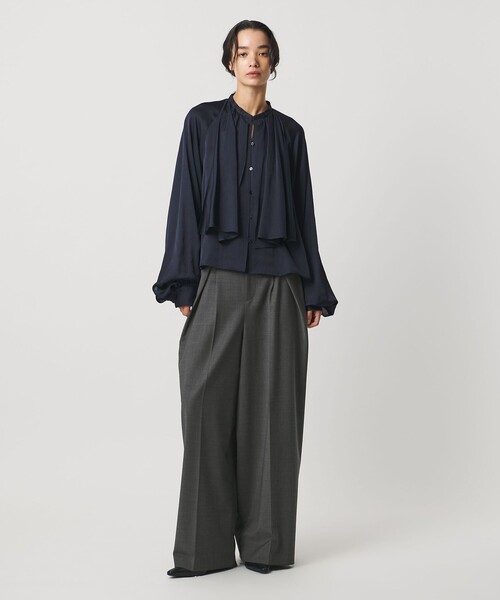 AEWEN MATOPH（イウエン マトフ）の「＜AEWEN MATOPH＞インタックパンツ（その他パンツ・レディース・ブラック/ベージュ/ダークグレー・34/36/38）」の9枚目の写真