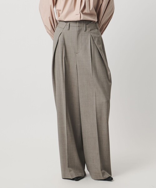 AEWEN MATOPH（イウエン マトフ）の「＜AEWEN MATOPH＞インタックパンツ（その他パンツ・レディース・ブラック/ベージュ/ダークグレー・34/36/38）」の10枚目の写真