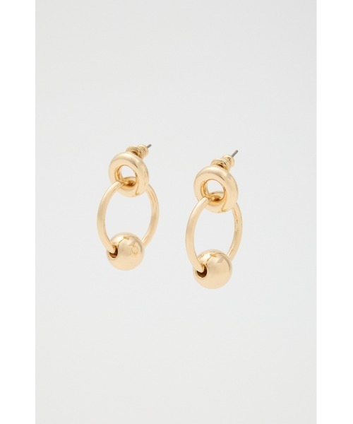 LAGUA GEM（ラグアジェム）の「METAL BALL ピアス（ピアス（両耳用）・レディース・ゴールド/シルバー・FREE）」の2枚目の写真